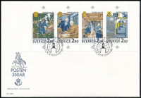 1986 Bélyegkiállítás bélyegfüzetlap Mi 143 FDC-n