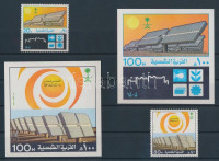 1984 'Nap falu' Al-Eyenah sor Mi 784-785 + vágott blokk Mi 18-19