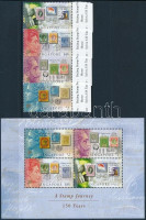 2004 150 éves a bélyeghasználat Szingapúrban ívszéli sor Mi 1376-1379 + blokk Mi 114
