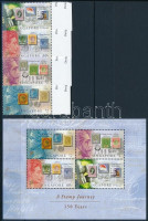 2004 150 éves a bélyeghasználat Szingapúrban ívszéli sor Mi 1376-1379 + blokk Mi 114