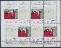 1993 Európa CEPT kisív Mi 48-49
