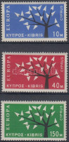 1962 Europa CEPT sor Mi 215-217