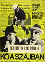 Kő a szájban / Il sasso in bocca / Secret Dossier of the Mafia - Grafikus: Darvas Árpád