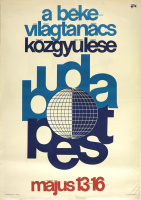 A béke világtanács közgyűlése Budapest május 13-16. -