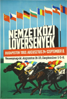Nemzetközi Lóversenyek Budapesten - Grafikus: Pál György