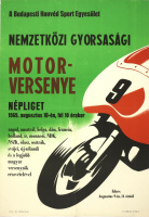 Budapesti Honvéd Sportegyesület Nemzetközi Gyorsasági Motorversenye - Népliget -