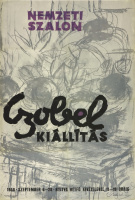 Czobel kiállítás - Nemzeti Szalon - 1958 -