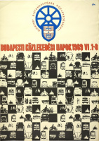 Budapesti Közlekedési napok - 1969 - Grafikus: Illés Judit
