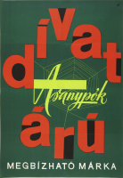 Aranypók - Divatáru - Megbízható márka - Grafikus: Vígh Katalin