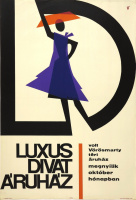Luxus Divat Áruház - Grafikus: So-Ky (Kemény Éva - Sós László)