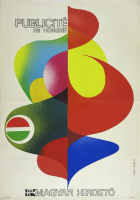Magyar Hirdető - Publicité en Hongrie - Grafikus: Simonyi L. - Pecsenke
