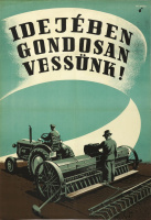 Idejében gondosan vessünk! - Grafikus: Pál György
