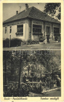 1930 Recsk-Parád, Fazekas András vendéglője és szállodája, étterem a vasútállomás mellett