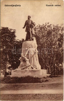 1915 Sátoraljaújhely, Kossuth szobor. Vasúti levelezőlapárusítás 595. (EK)