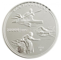 2021. 10.000Ft Ag 'Magyar Olimpiai és Paralimpiai Csapat Tokyo 2020' T:PP