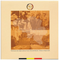 Belgium 1995. 50c - 50Fr (10xklf, 5x vallon, 5x flamand) forgalmi sor + '50 éve ért véget a II. Világháború' emlékveret szettben, karton dísztokban T:1 kis patina, a tokon kisebb foltokBelgium 1995. 50 Centimes - 50 Francs (10xdiff, 5x