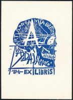Jelzés nélkül: Vajda János ex libris, 4 db, 21x15 cm