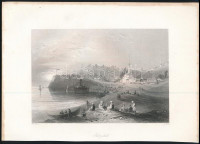 1844 Rutzschuk, William Henry Bartlett (1809-1854), metszet, 12×18 cm