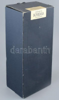 Bohemia kristály váza, eredeti dobozában, jelzett, hibátlan, m: 35 cm
