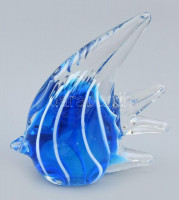Muranói hal, jelzés nélkül, kopásnyomokkal, m: 12 cm