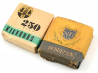 2db Debrecen, Kiskőrös cigaretta, bontatlan csomagolás.