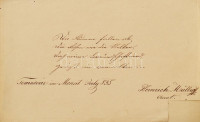 cca 1830-1850 Emlékkönyv dekoratív mappában, Magyar és német nyelven, rajzokkal. Mappa bőr és bársony, igényesen restaurált 23x15 cm