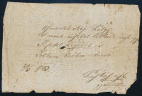1843 Kézzel írt versrészlet