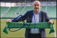 Sztanyiszlav Csercseszov FTC edző aláírt fotója 12x9 cm