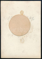 cca 1930 Kinszki Imre (1901-1945) budapesti fotóművész hagyatékából, jelzés nélküli vintage fotó (Pancsi), 7,8x5,5 cm