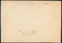 cca 1934 Kinszki Imre (1901-1945) budapesti fotóművész hagyatékából, pecséttel jelzett vintage fotó (tápláléklánc), 6x8,5 cm