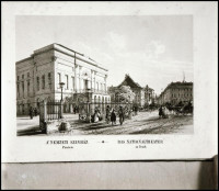 cca 1870 Színháztörténeti felvételek, 2 db NEGATÍV másolat eredeti forrásról, Kotnyek Antal (1921-1990) budapesti fotóriporter hagyatékából, 6x6 cm