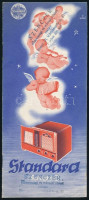 1939/1940 Debreceni Szabó István (1905-1990): Standard Radio prospektus. Bp., Globus-ny., 4 sztl. lev.