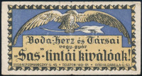 Boda-Herz és Társai - Sas tinta számolócédula