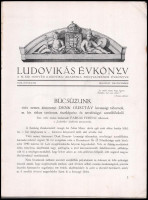 1940 Ludovikás Évkönyv XVIII. évfolyam decemberi szám, 86p