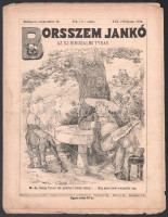 1886 A Borsszem Jankó két száma XIX. évf 974, 975 számok