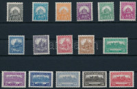 1926 Pengő-fillér (I.) sor (gyűrődés, 4f falcos / creases, hinge) (25.000)