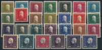 Feldpost 1915 Ferenc József teljes sor, a végleges kiadás (**42.530)