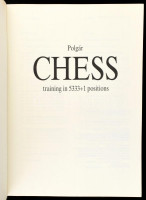 Polgár Chess Training in 5333+1 Positions. / Polgár sakk-iskola 5333+1 feladattal. Alapfoktól a mesterjelöltségig. Szerk.: Bakcsi György. Köln-Bp., 1994, Könemann-Kulturtrade, 1104 p. Tíz nyelven (közte angol, német, magyar). Kiadói