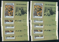 Aden Qu´aiti State in Hadhramaut 1967 10 db Renoir festmények blokk Mi 17 A (Mi EUR 150.-)