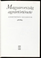 Magyarország agrártörténete. Agrártörténeti tanulmányok. Szerk.: Orosz István, Für Lajos, Romány Pál. Bp., 1996., Mezőgazda. Kiadói kartonált papírkötés, volt könyvtári példány.