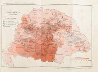 Kovácsy Béla - Monostori Károly: A ló és tenyésztése. 600 képpel, 14 műmelléklettel és 1 színes lótenyésztési térképpel. Bp., 1905., Pátria, XII+653+(3) p. + 14 (fekete-fehér képtáblák) t. +1 (kihajtható térkép) t.