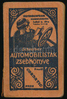 Schreiber József: Automobilisták zsebkönyve. Bp.,1935., Auto és Motorújság. Tizedik kiadás. Kiadói papírkötés, kopott borítóval, a gerincen szakadással, pár lapon bejelöléssel.