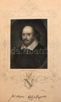 Shakespeare, William: The Dramatic Works of William Shakspeare, from the Text of Johnson, Steevens, and Reed. With the Preface of Dr. Johnson and a Copious Glossary. London-Edinburgh, 1855, T. Nelson and Sons, 1 t. (a szerző acélmetszetű