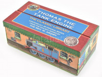 Awdry, Wilbert: Thomas the Tank Engine. The Classic Library. Contains all 26 original books from the Railway Series by the Rev. W. Awdry. In original box. / Thomas, a gőzmozdony. A klasszikus mesekönyv-sorozat mind a 26 kötete. Angol nyelven.