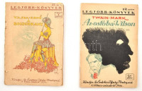 2 db legjobb könyvek kiadás: Vajda Ernő: A boszorkány, Mark Twain: Az ostoba Wilson. Bp., én. Érdekes Újság.