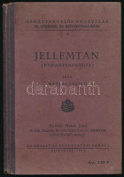 Mátrai István: Jellemtan. (Karakterológia.) Nemzetnevelők Könyvtára IV. Gyermek - és Ifjúságtanulmány 4. Bp., 1943., Országos Közoktatási Tanács. Kiadói kopott félvászon-kötés, intézményi bélyegzővel.
