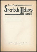 Sir Arthur Conan Doyle: Sherlock Holmes kalandjai. Bp., 1987, Ifjúsági Lap. Kiadói kartonált papírkötés.