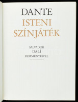 Dante Alighieri: Isteni színjáték. Ford.: Babits Mihály. Salvador Dalí illusztrációival. Bp., 1987, Helikon, 317+(3) p. Kiadói bársonykötés, papír védőborítóban, kiadói papírtokban, néhány lapon gyűrődésekkel, egyébként jó