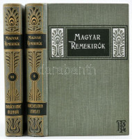 Magyar Remekírók sorozat 2 kötete: Madách Imre munkái. 49. köt.; Mikes Kelemen törökországi levelei. 5. köt. Szerk.: Erődi Béla. Bp., 1904-1906, Franklin-Társulat, 1 t. + 292 p., 1 t. + 378+(2) p. Kiadói szecessziós, aranyozott,