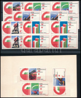 1975 Felszabadulás (VI.) alapsor + vágott négyes tömb ajándék sor (20.250)